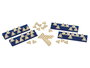 Cayro Domino Triangular 25x25x4.5 - Jeu de domino en plastique pour 2 joueurs - Âge recommandé 8 ans - Langues : espagnol, anglais, français, italien, portugais, allemand