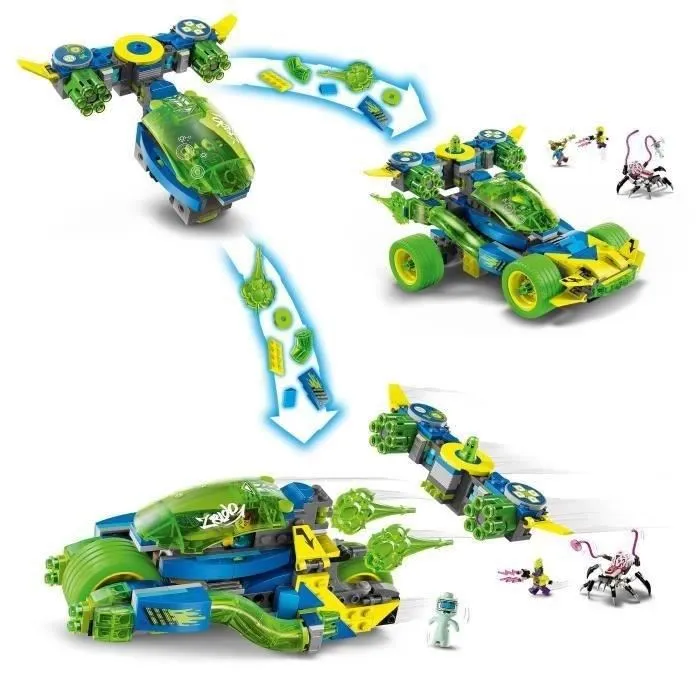 Lego DREAMZzz 71491 Coche de carreras de Mateo y Z-Blob - Jouet de construction 3 en 1