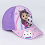 Gabby's Dollhouse - Casquette de baseball pour enfant - Taille 51 cm - Rose