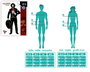 Déguisement Homme Adulte XXL Halloween - Veste Noire à Motif Crâne et Pantalon - Idéal Dia de los Muertos