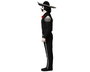 Déguisement Homme Adulte XXL Halloween - Veste Noire à Motif Crâne et Pantalon - Idéal Dia de los Muertos