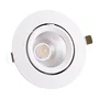 Downlight LED 24W 3600Lm 4000K Circulaire Orientable 40.000H [HO-COB-C-OR-24W-W]