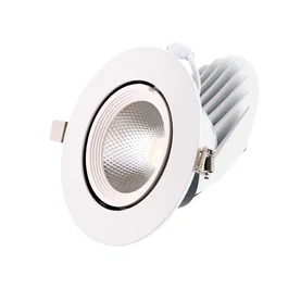 Downlight LED 24W 3600Lm 4000K Circulaire Orientable 40.000H [HO-COB-C-OR-24W-W]