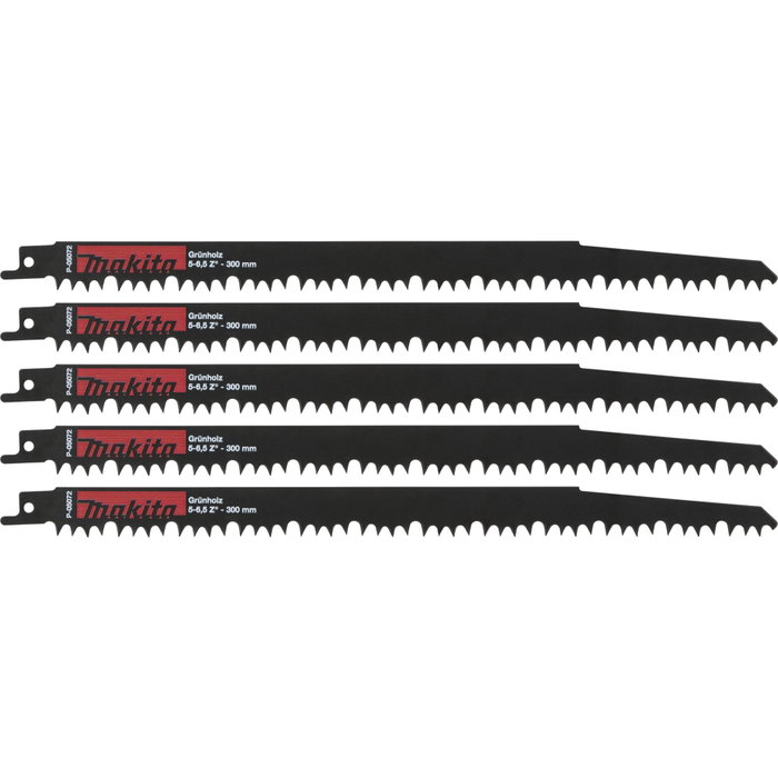Makita P-05072 Lame de scie sabre pour bois vert Makita P-05072 Lame de scie sabre pour bois vert