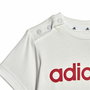Ensemble de Sport pour Bébé Adidas Lineage Blanc