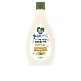 Johnson'S Baby Shampooing Doux Naturellement Sensible Aloe Vera Bio 395 ml