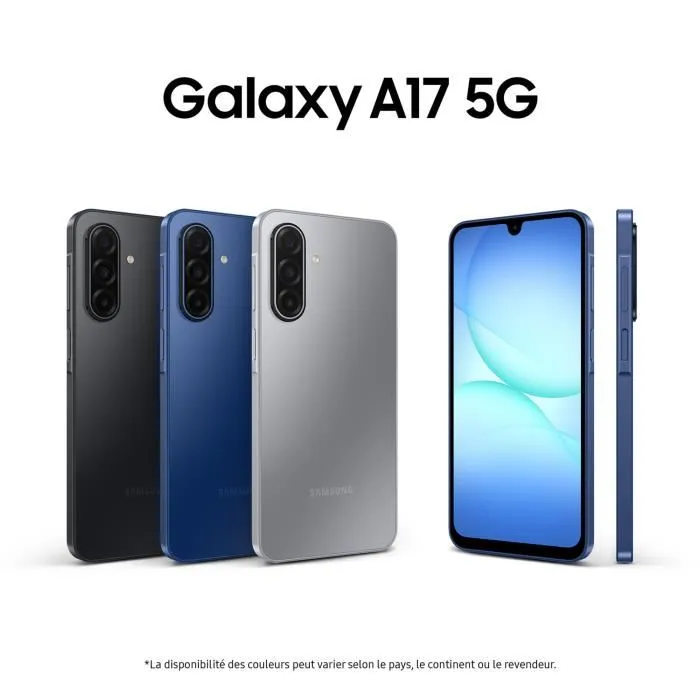 Samsung Galaxy A17 5G - Smartphone Android 128 Go Double SIM - Bleu