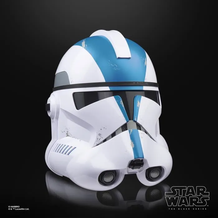 Hasbro Star Wars The Black Series - Casque électronique clone 501st Legion pour cosplay premium, à partir de 14 ans