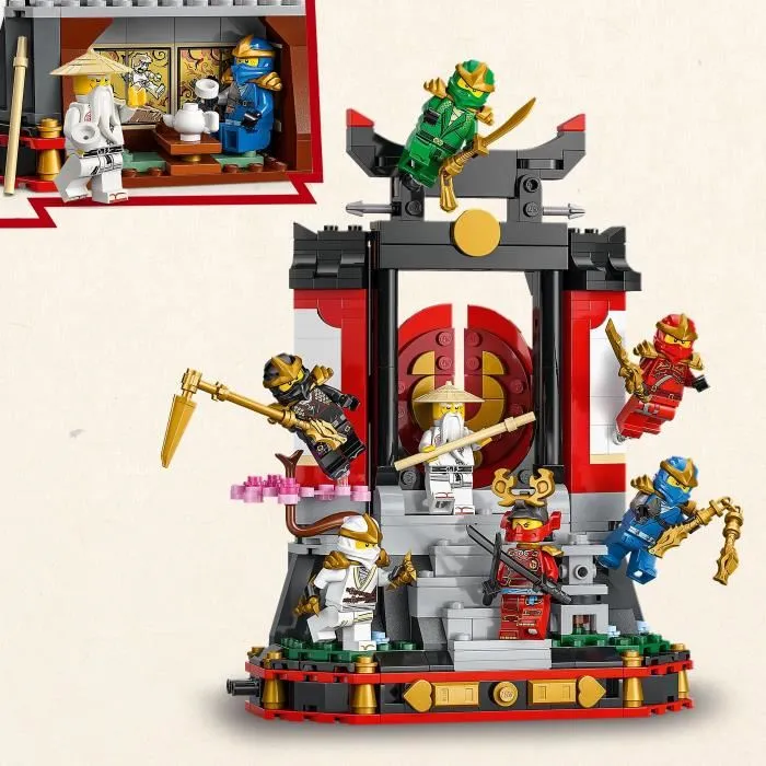 Lego 71866 NINJAGO 15e Anniversaire - Collection des Personnages Ninjas avec 8 Minifigurines - Jeu de Construction 14 Ans
