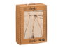 Berilo Albornoz Beige 500 g Taille L/XL 158x110 cm lavable 100% coton - 10x37.5x28 cm (Set de 6)