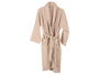 Berilo Albornoz Beige 500 g Taille L/XL 158x110 cm lavable 100% coton - 10x37.5x28 cm (Set de 6)