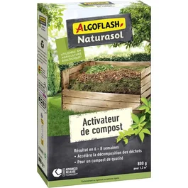 Algoflash Naturasol ALGOFLASH NATURASOL - Activateur de compost pour jardin - Boîte de 800 g