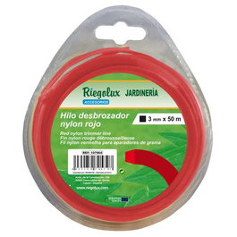 Riegolux Fil de débroussailleuse RGX HILO Nylon carré 3mm x 50m
