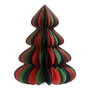 Decoris Arbre de Noël en papier doré avec paillettes Ø30 x 40 cm