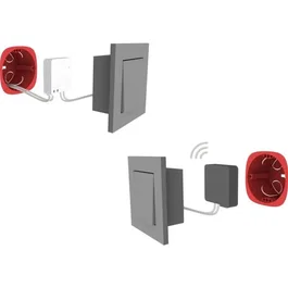 Chacon Kit Interrupteur Va-et-vient Sans Fil DiO CH54700/CH54514 - Blanc - Pour Installation Intérieure