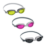 Bestway 21051 Lunettes de Natation Anti-Buée pour Adultes Silicone, Assorti 14 Ans et + Piscine & Plage