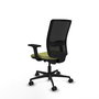PIQUERAS Y CRESPO Chaise Haches Synchrone/Traslack Vert olive/Noir
