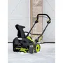 Ryobi Dénéigeuse 36V MAXPOWER sans fil Brushless, largeur 45 cm, éjection 8 m - avec batterie 4.0 Ah et chargeur - Modèle RY36STX45A-140