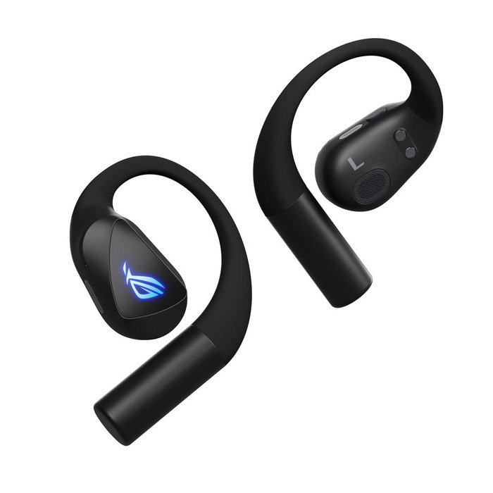 Asus ROG Cetra Open Wireless, écouteurs True Wireless sans fil Bluetooth 6.0/2,4 GHz, design ouvert, autonomie 48h, noir Asus ROG Cetra Open Wireless, écouteurs True Wireless sans fil Bluetooth 6.0/2,4 GHz, design ouvert, autonomie 48h, noir