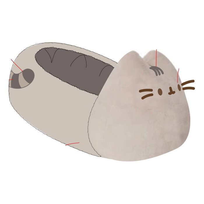 Pusheen chaussons L-XL Pusheen chaussons L-XL