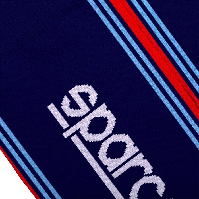 Sparco Chaussettes Design Martini-R Taille 41-46 Bleu Marine/Rouge