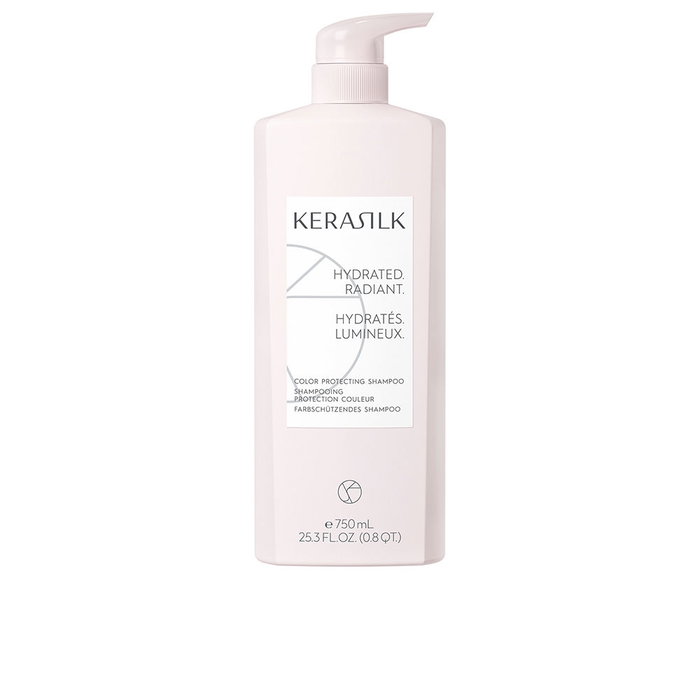 Kerasilk Essentials Shampoing Protecteur de Couleur Vegan, 750 ml - Enrichi en Soie Biomimétique et Huile de Graines de Framboise, Sans Sulfates et Silicones, Pour Cheveux Colorés Kerasilk Essentials Shampoing Protecteur de Couleur Vegan, 750 ml - Enrichi en Soie Biomimétique et Huile de Graines de Framboise, Sans Sulfates et Silicones, Pour Cheveux Colorés
