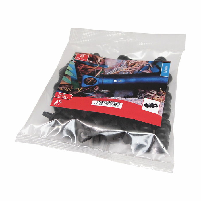 Ensemble de fiches Aqua Control 902125 16 mm Système d'irrigation 25 Unités