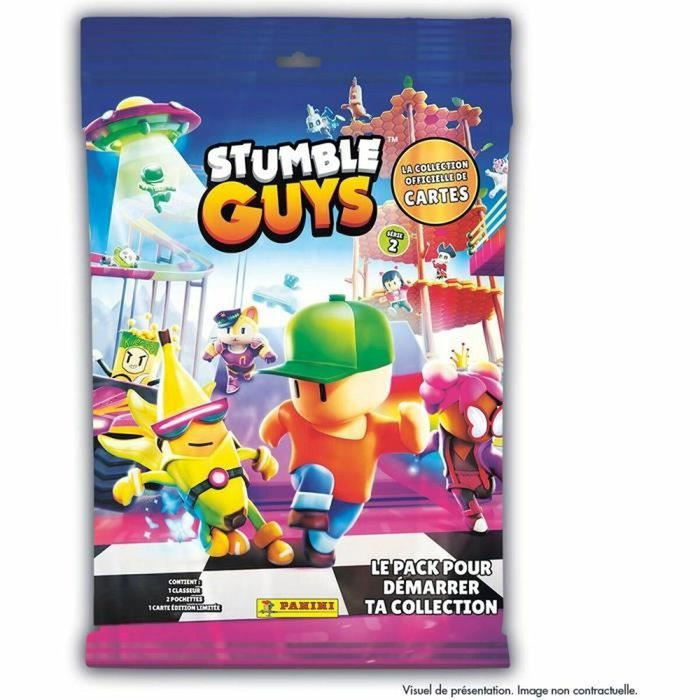 Panini Classeur + 2 pochettes Stumble Guys TC 2 Bleu