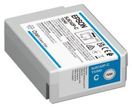 Epson SJIC42P-C / C13T52M240 Cyan Standard