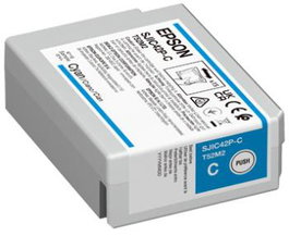 Epson Ink SJIC42P-C / C13T52M240 Cyan Standard