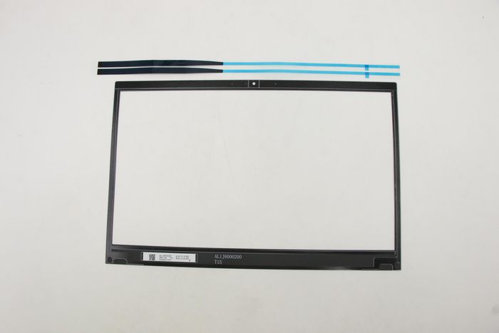 Lenovo IRONHIDE-3.0 INTEL FRU Bezel Sheet with Tape - Pavillon avec adhésif pour PC Portable Lenovo T15G2 RGB Black - Pièce d'origine Lenovo IRONHIDE-3.0 INTEL FRU Bezel Sheet with Tape - Pavillon avec adhésif pour PC Portable Lenovo T15G2 RGB Black - Pièce d'origine