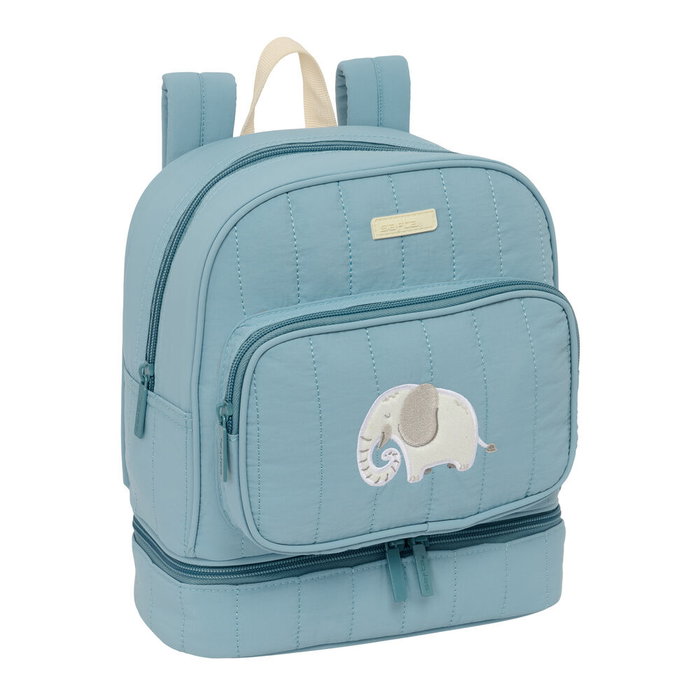 Cartable Safta Elefante Bleu 22 x 27 x 10 cm Cartable Safta Elefante Bleu 22 x 27 x 10 cm