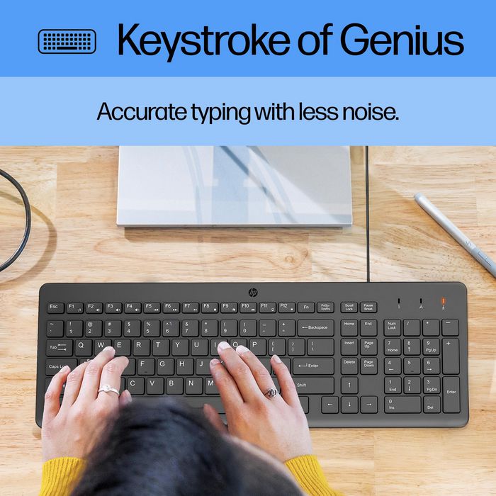 HP 150 Combo Clavier et Souris Filaire USB - Allemand