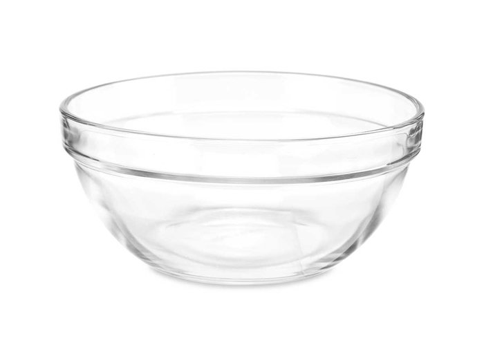 Vivalto Bol en Verre Empilable 14 cm Transparent - Capacité 400 ml (Set de 48)