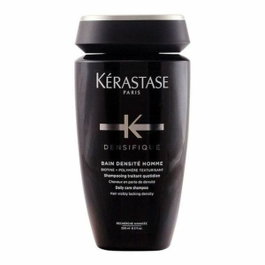Kérastase DENSIFIQUE Homme Bain Fortifiant Shampooing 250 ml - Traitement Densité et Volume pour Cheveux Courts - Revitalisant Cuir Chevelu