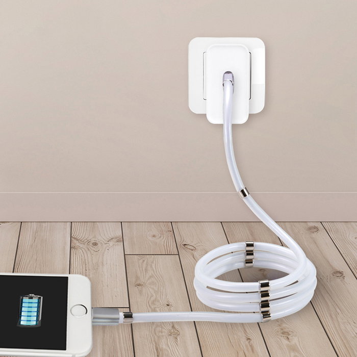 Be Mix Câble Magnétique de Charge Rapide pour iPhone et iPad, 1 m