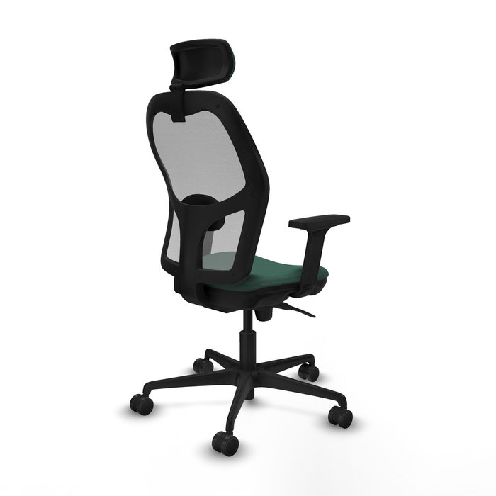 Piqueras y Crespo Chaise de Bureau avec Appui-tête 2D036N2 Vert Piqueras y Crespo Chaise de Bureau avec Appui-tête 2D036N2 Vert