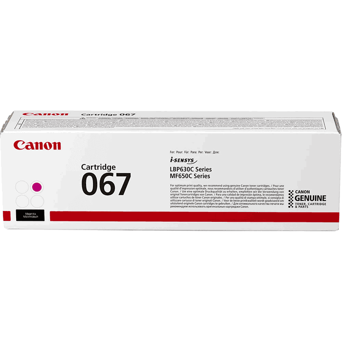 Canon 067 Toner Magenta Cartouche d'encre Canon 067 Toner Magenta Cartouche d'encre