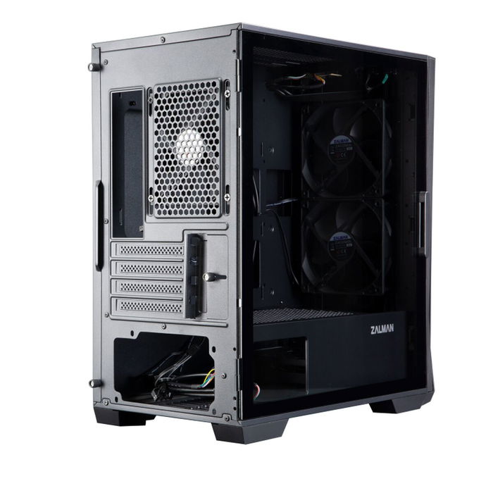 Boîtier ATX semi-tour Zalman Z1 ICEBERG BLACK Noir