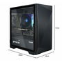 Boîtier ATX semi-tour Zalman Z1 ICEBERG BLACK Noir