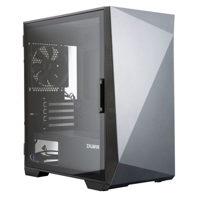 Boîtier ATX semi-tour Zalman Z1 ICEBERG BLACK Noir