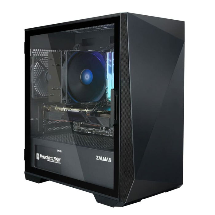 Boîtier ATX semi-tour Zalman Z1 ICEBERG BLACK Noir