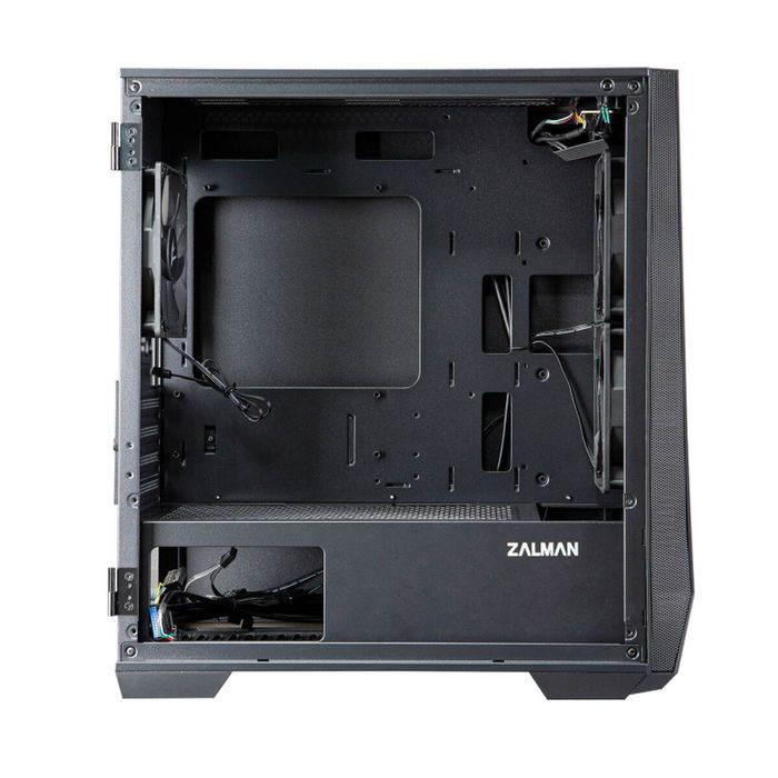 Boîtier ATX semi-tour Zalman Z1 ICEBERG BLACK Noir