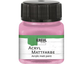 Kreul Peinture acrylique mate rose 20ml