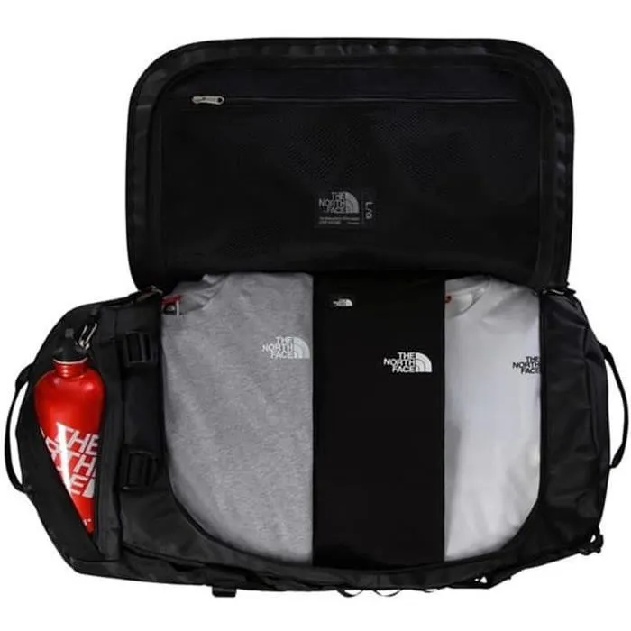The North Face NF0A52SB-53R Base Camp Duffel L - Sac de sport grand format en polyester recyclé 1000D - Revêtement PVC sans phtalates