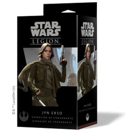 Asmodee Jeu de Plateau Star Wars Legion : Extension Jyn Erso – Commandant Rebelle, Jeu en Espagnol