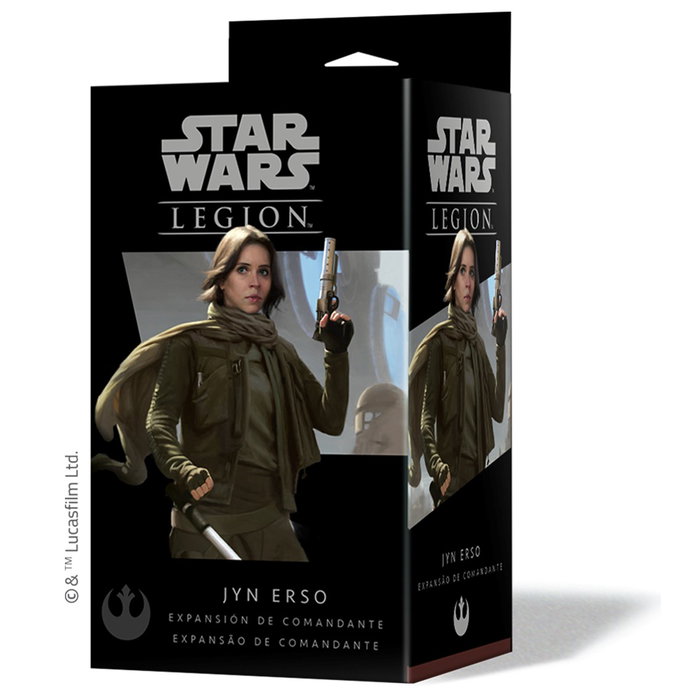 Asmodee Jeu de Plateau Star Wars Legion : Extension Jyn Erso – Commandant Rebelle, Jeu en Espagnol Asmodee Jeu de Plateau Star Wars Legion : Extension Jyn Erso – Commandant Rebelle, Jeu en Espagnol