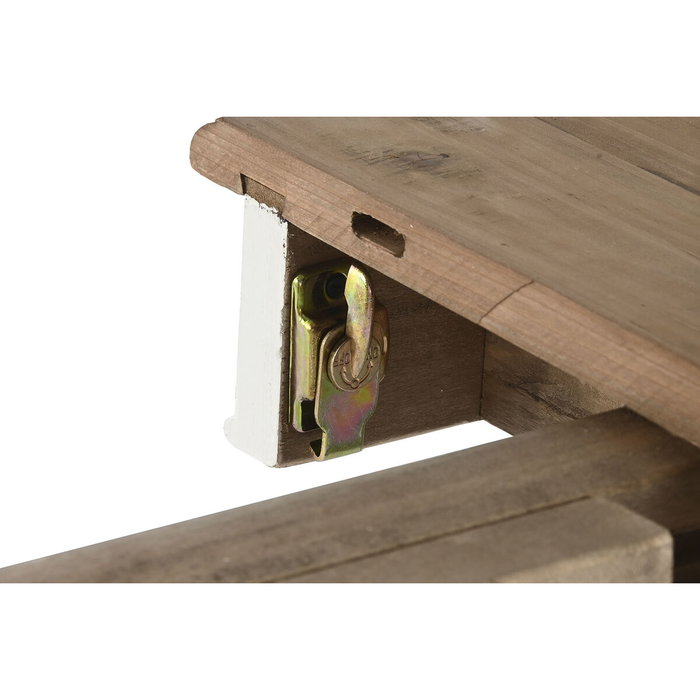 Table de Salle à Manger Home ESPRIT Blanc Sapin 100 x 100 x 78 cm