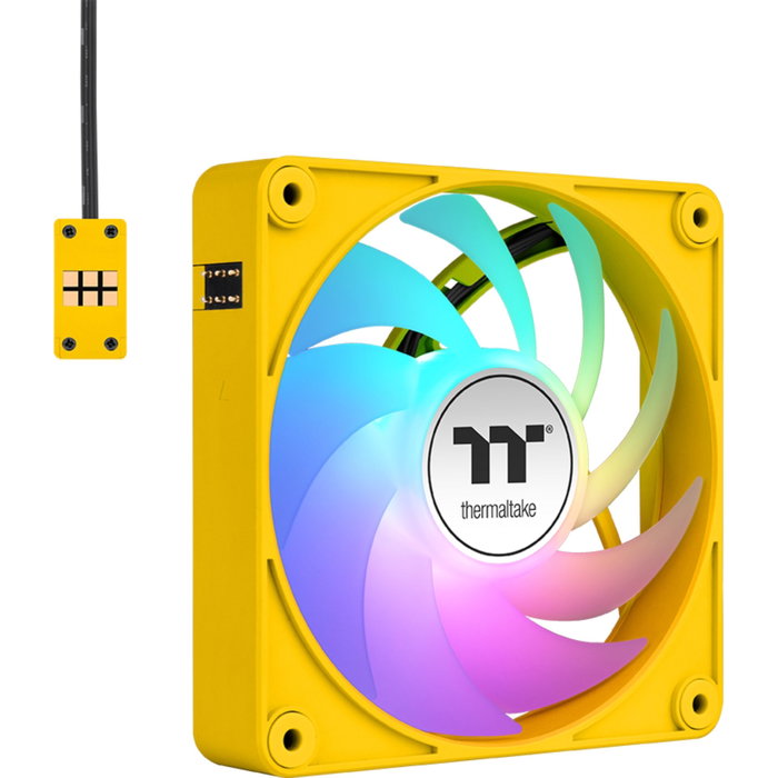 Thermaltake CT120 EX ARGB Sync Bumblebee Pack de 3 Thermaltake CT120 EX ARGB Sync Bumblebee Pack de 3