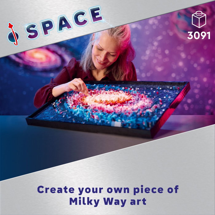 LEGO Art 31212 La Voie lactée - Décoration murale en 3D